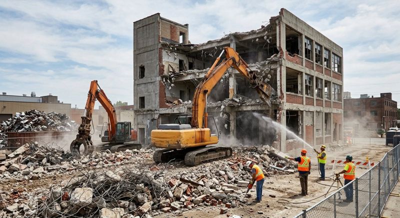 Warehouse Demolition in Katy, TX