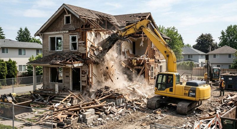 Cabin Demolition in Houston, TX
