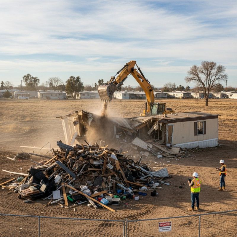 Modular Home Demolition