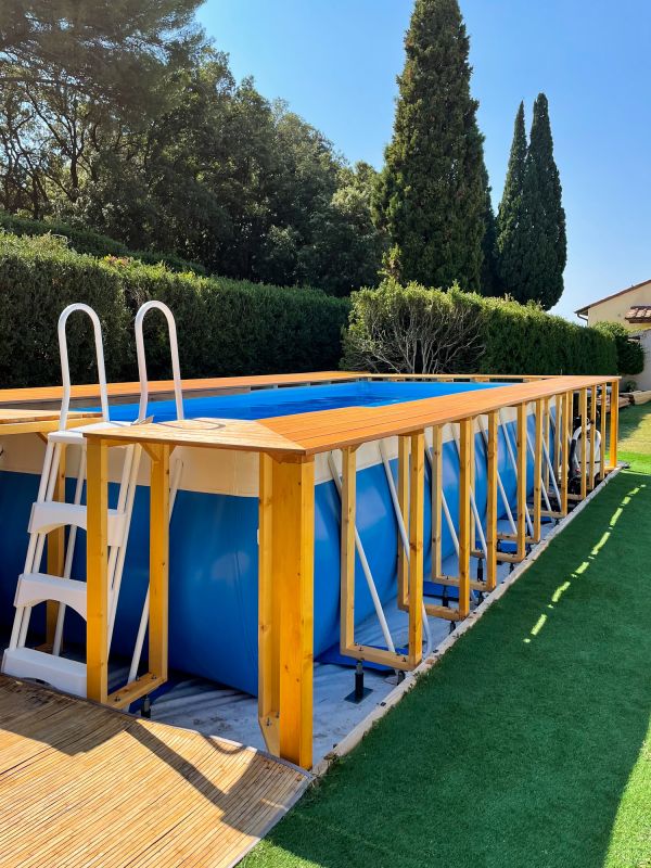 Fall Pool Deck Removal